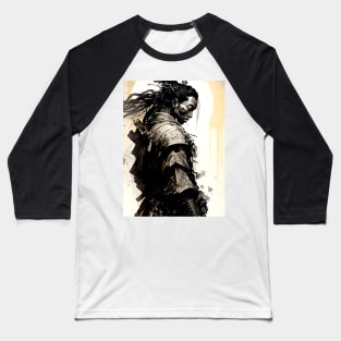 Yasuke Black Samurai in 1579 Feudal Japan No. 8 Baseball T-Shirt